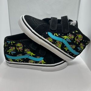 Toddler's Sk8-Mid Reissue V Glow Uni Rex